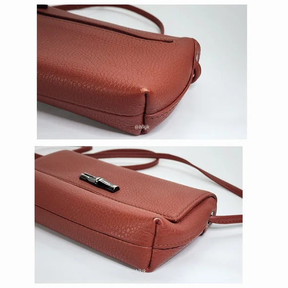 Longchamp Roseau Leather Crossbody/Shoulder Bag EUC - Picture 15 of 16
